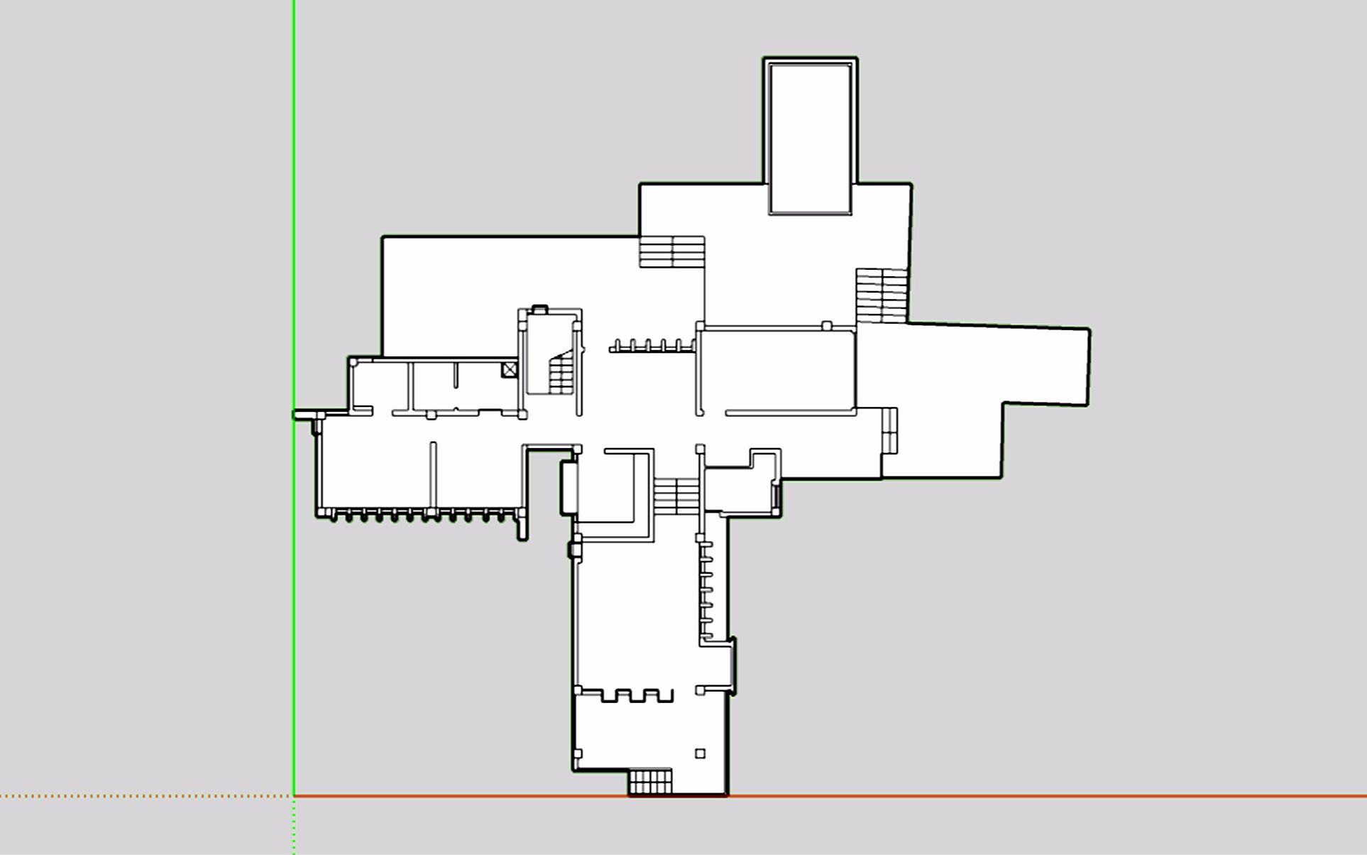 【SketchUp】CAD图的线面整理与面域生成哔哩哔哩bilibili