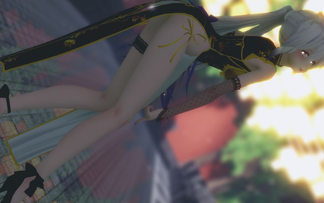 [图]【MMD】phone number旗袍弱音