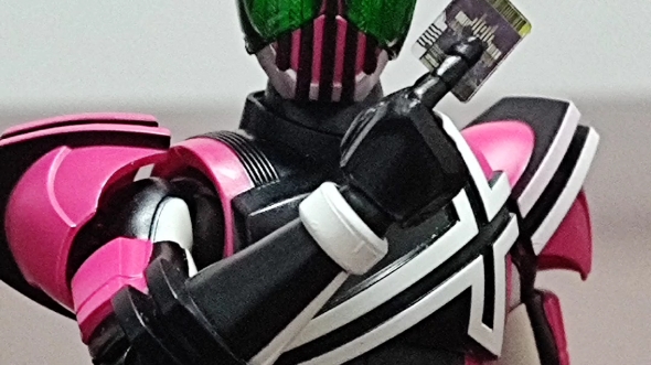 模玩分享——假面骑士帝骑真骨雕 假面骑士帝骑神主牌形态真骨雕