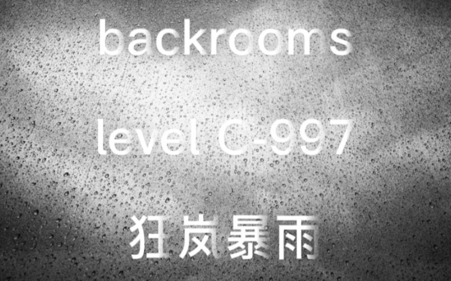 [图]【Backrooms】level C-997 狂岚暴雨