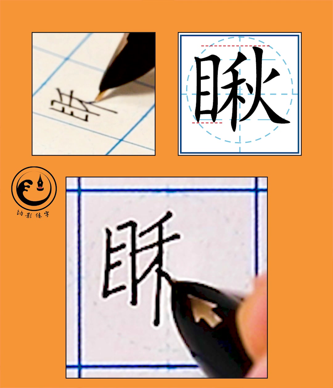 小学生三年级上册识字表同步书写讲解示范第八单元语文园地 硬笔书法 小学生练字 小学生规范字 同步练习字帖 铅笔书写 钢笔书写哔哩哔哩bilibili