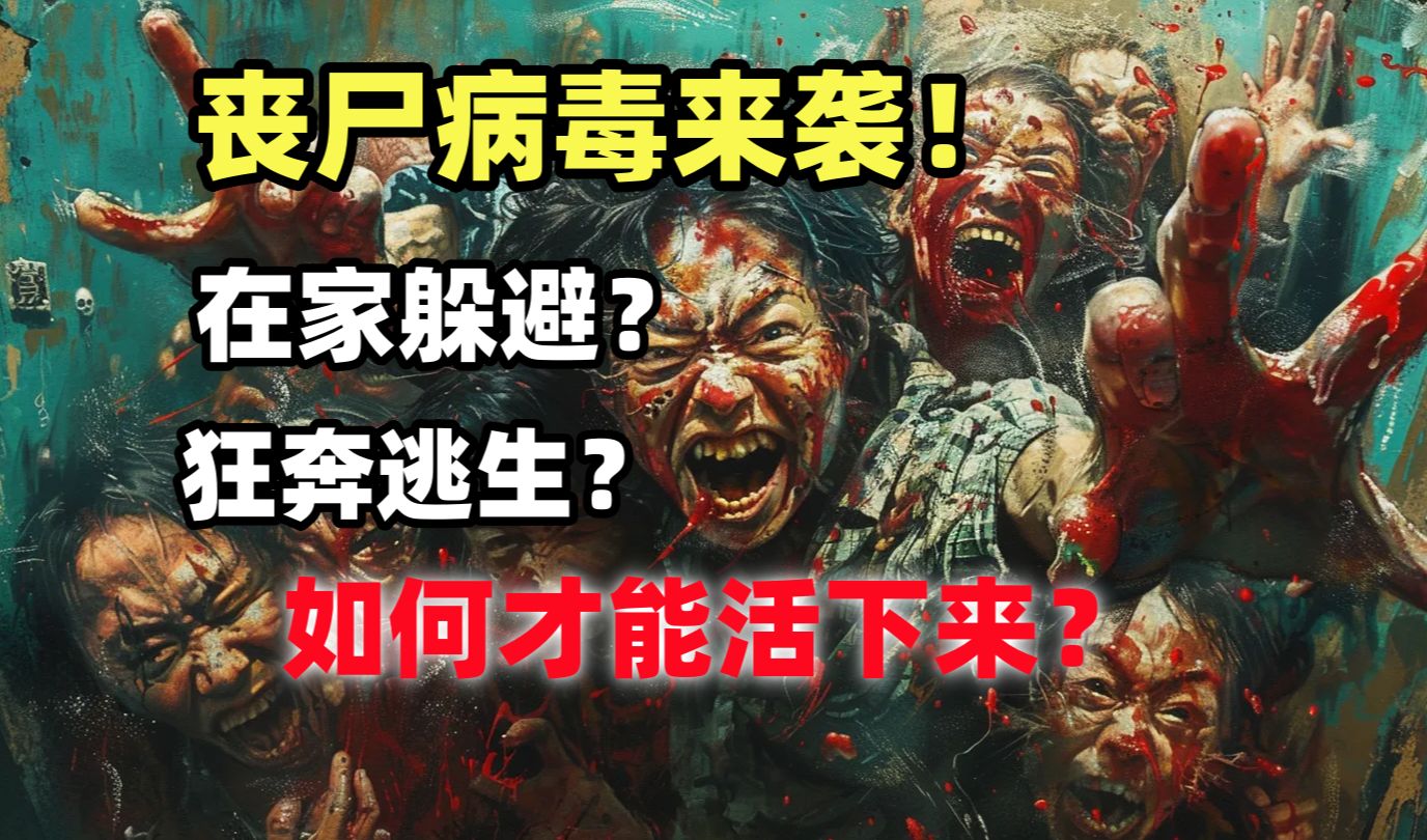 [图]《狂病：套中人》大合集 未知的丧尸病毒袭来，普通人想要活下来会有多难？