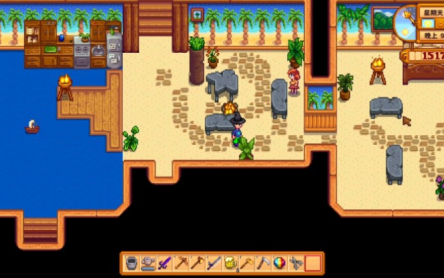 活动作品教你如何在星露谷物语中设计出一栋属于自己的室内海景房