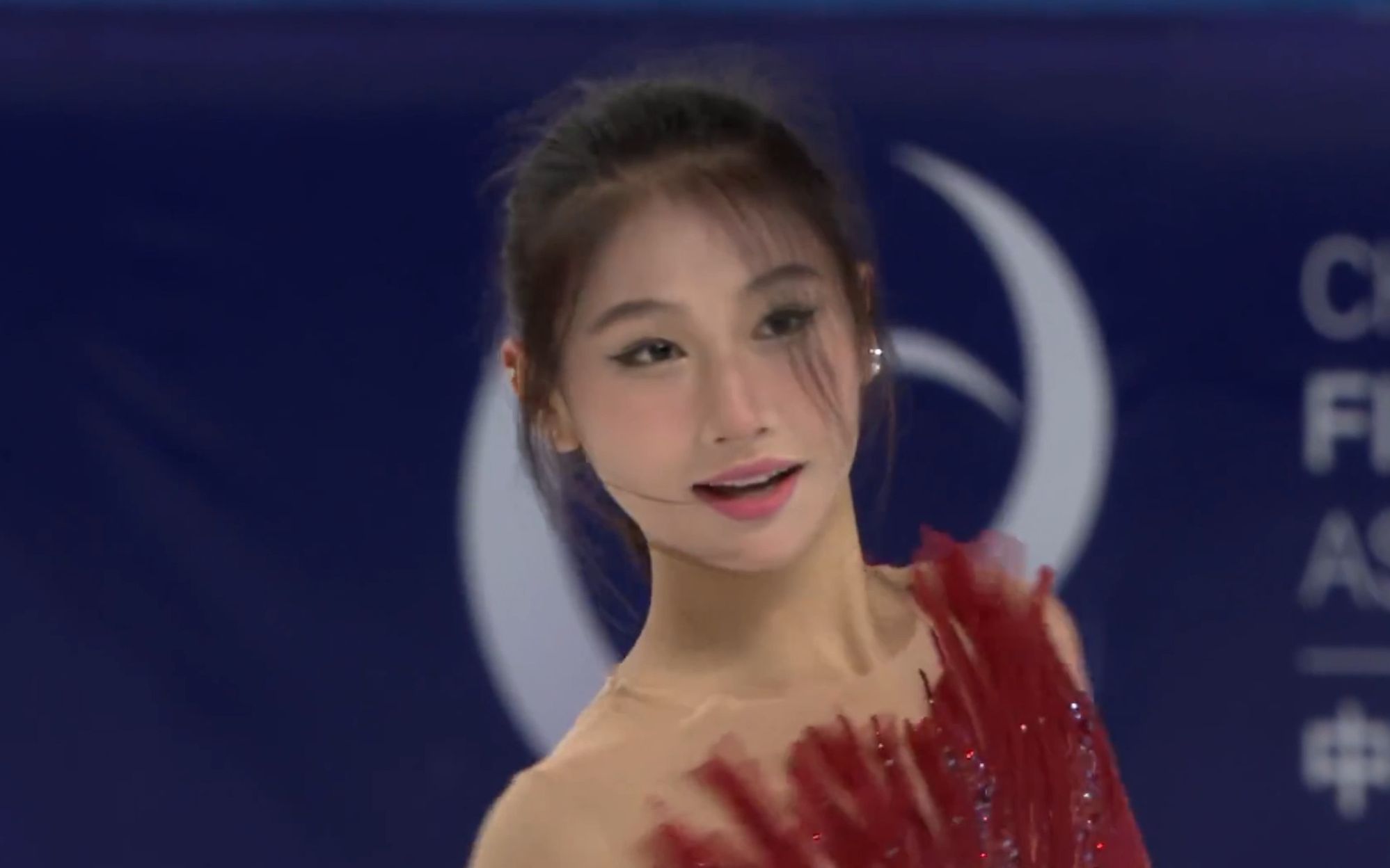 小张可欣 美女姐姐 成年组短节目 2023年中国花样滑冰俱乐部联赛