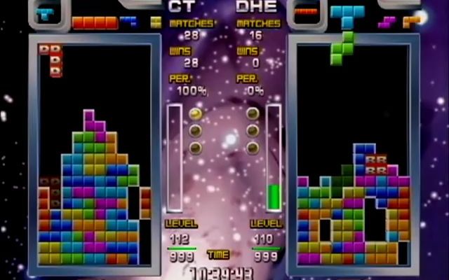 [图]【TGM3】对战模式 （Tetris The Grand Master 3- Terror Instinct -- VS Play）