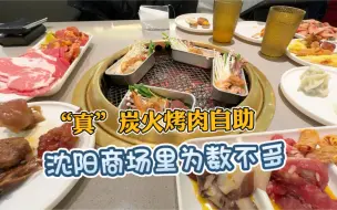 Download Video: 沈阳商场里为数不多的真炭火自助烤肉