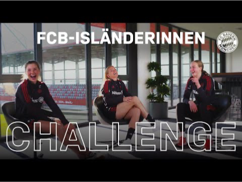 [图]FCB-Isländerinnen | Challenge mit Glódís, Karólína und Cecilía