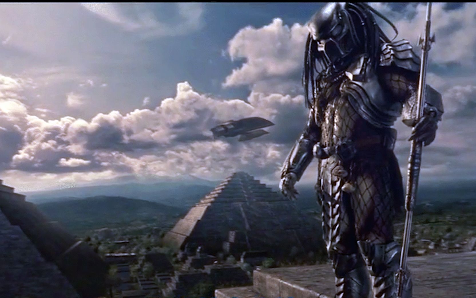 科幻异形大战铁血战士士人类与铁血共同抵抗异性物种入侵地球