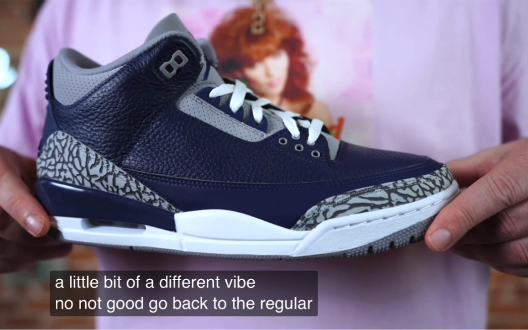 mrfoamersimpsonjordan3代海军蓝乔治城配色开箱