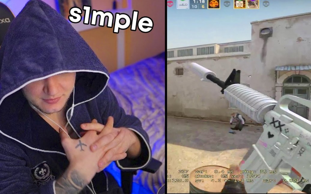 [图]simple偷偷上她女朋友的账号打csgo