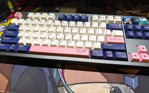 Download Video: [打字音]KBD 8X MKIII 全棉GAS碳纤维定位板 MX CREAM轴