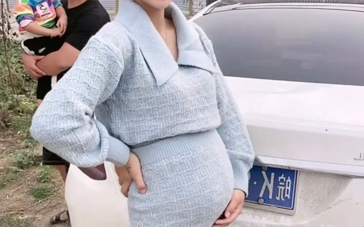 快手喵小帅夫妇孕妇合集