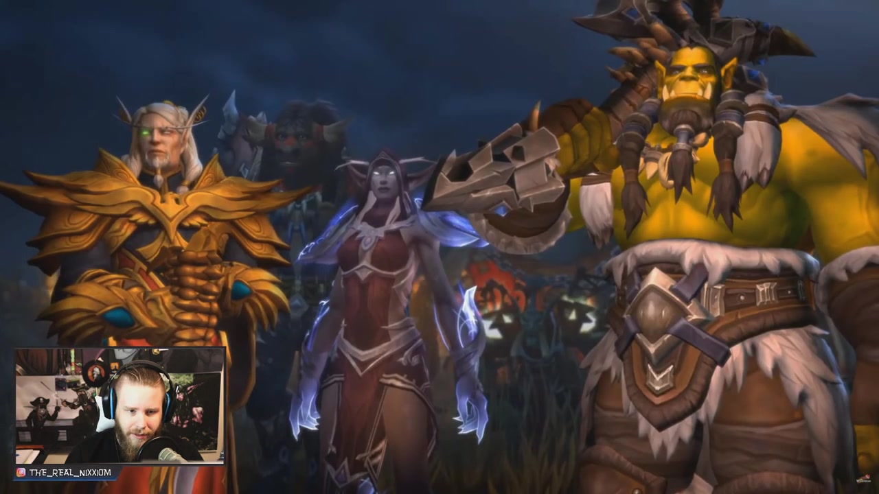 大王vs女王魔兽世界825全剧情动画cg