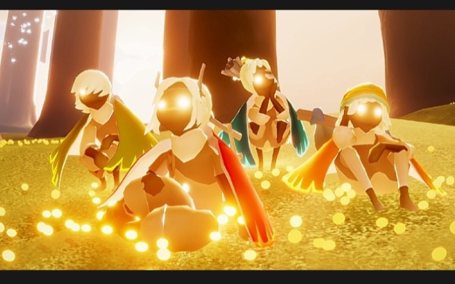 光遇国际服集结季大复刻tgc官方整活宣传片(傻笑童子军/正步冒险家