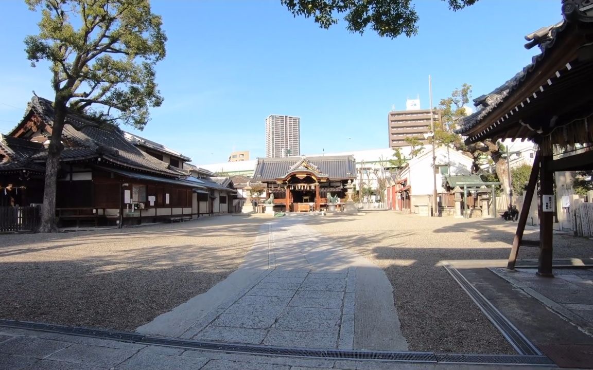 超清日本漫步大阪福岛区玉川20202