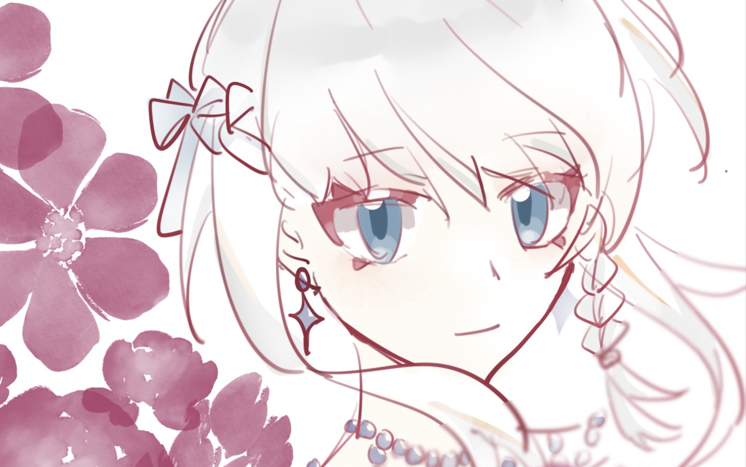 【procreate 】氛围感的尽头是高斯模糊加软橡皮擦