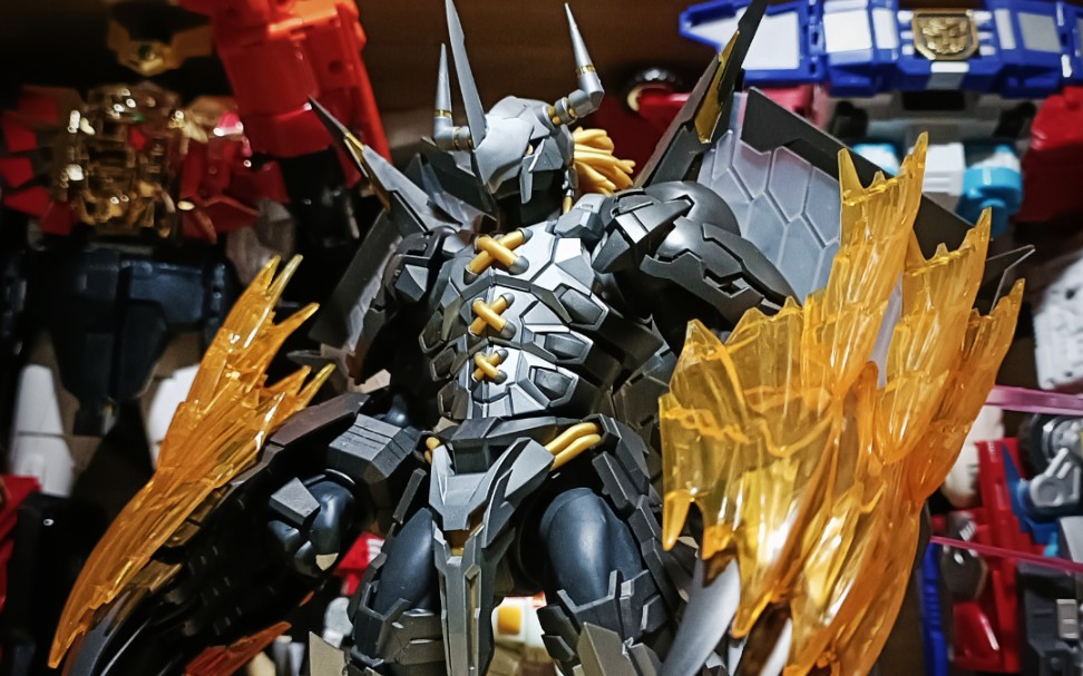 万代frs数码宝贝黑暗战斗暴龙兽简单展示