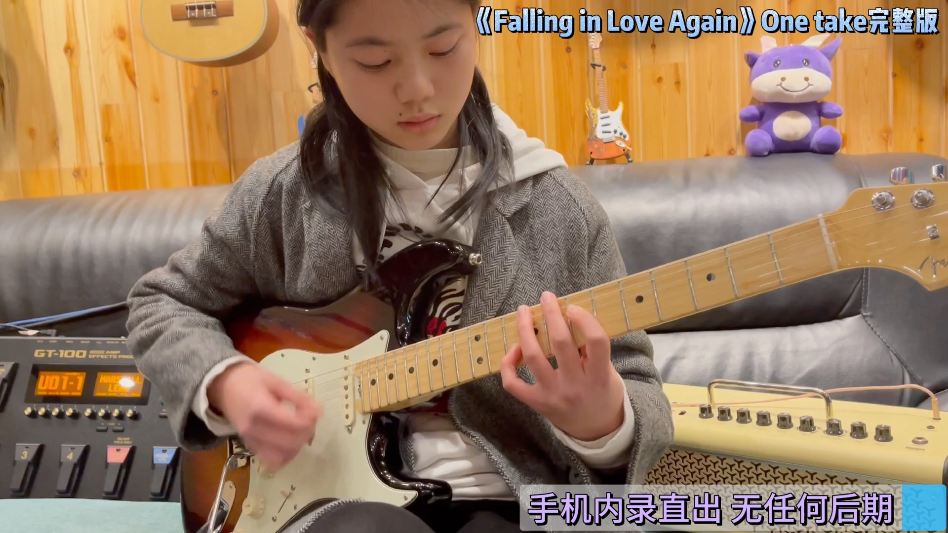 [图]《Falling in Love Again》One take完整版 能看完的都是铁粉 感谢大家的支持哦