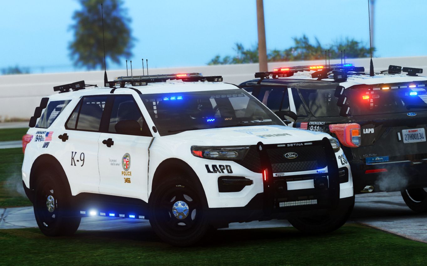 【gta online】:lapd警犬k-9单位福特20探险者