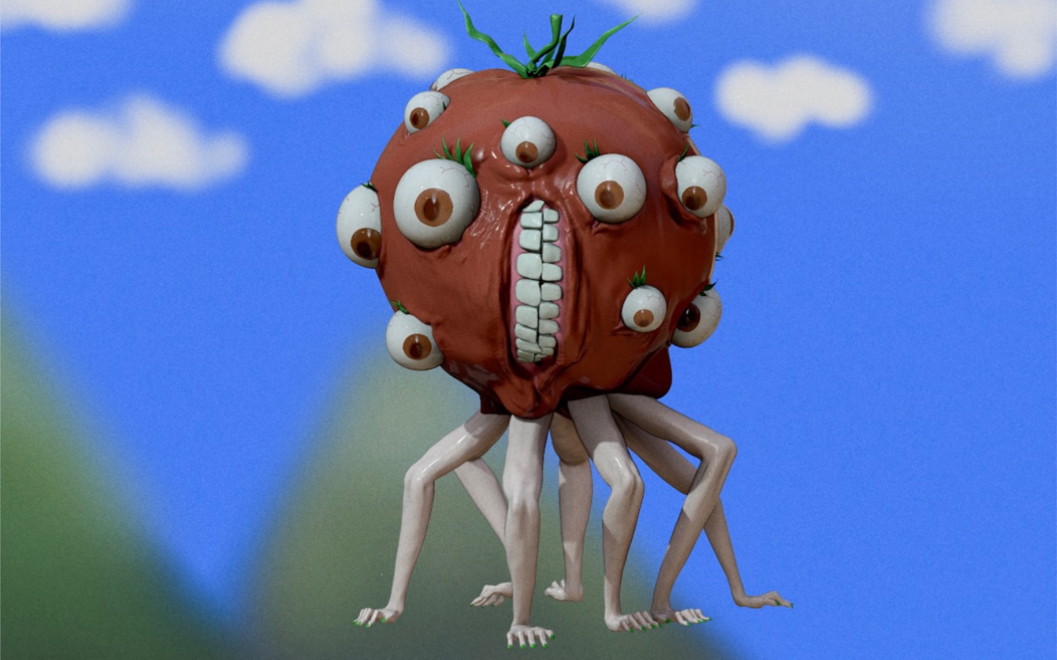 3d还原番茄恶魔