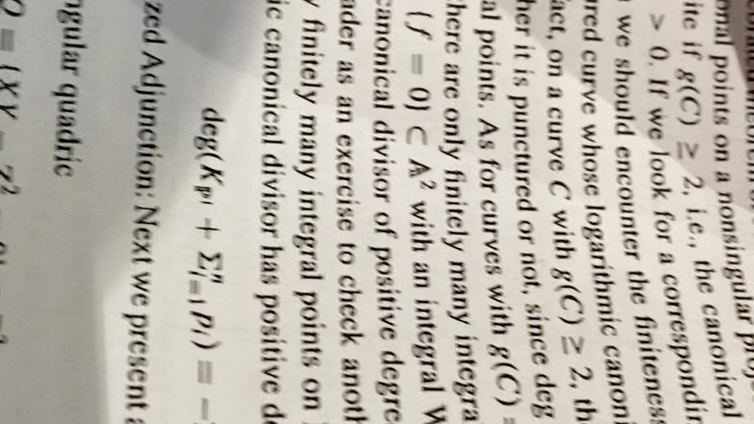 [图]饭高原则iitaka对普通簇有的结论在对数簇上同样会有对应版本，微分除子作为伴随公式的调整项出现，mmp