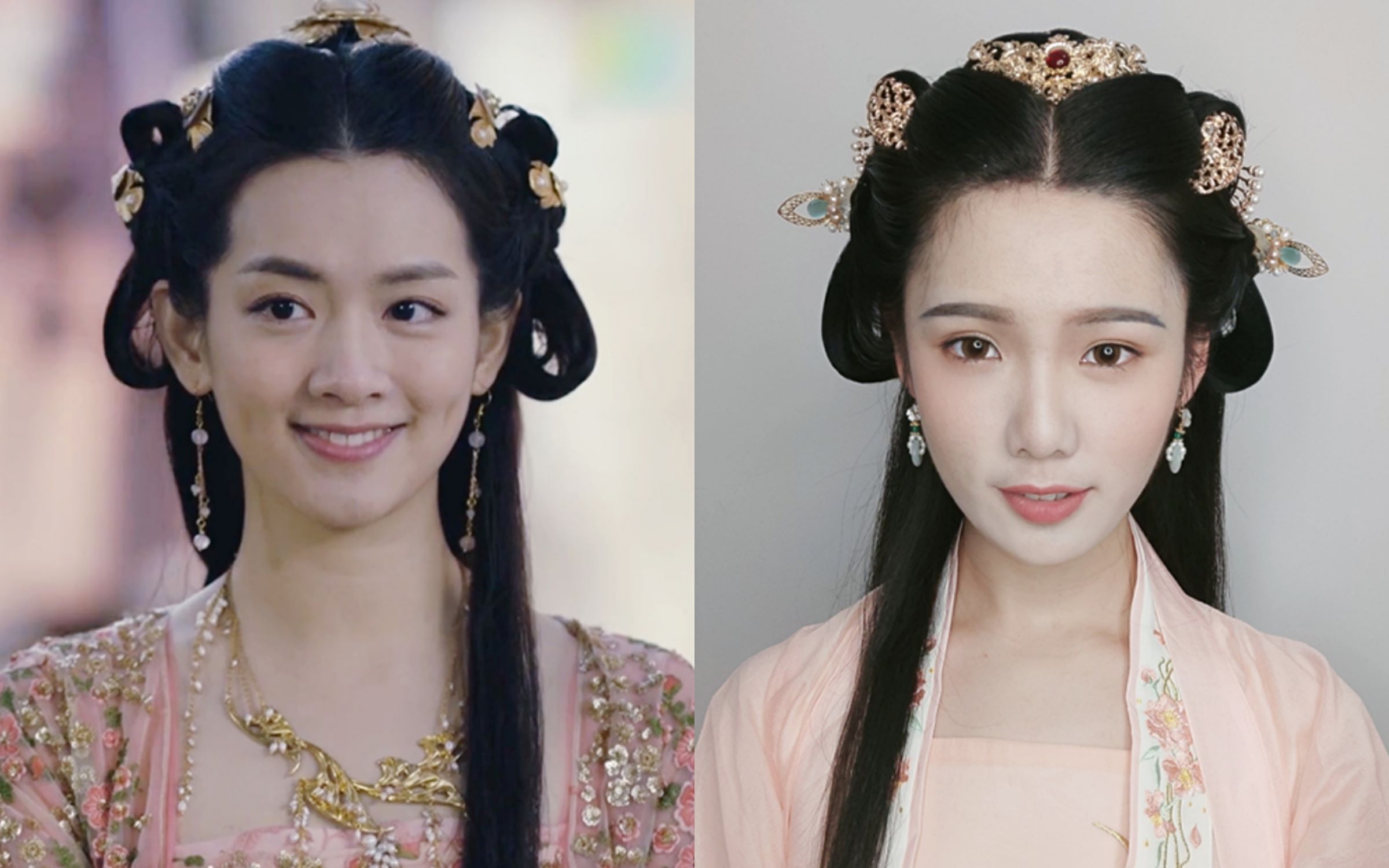 【那些适合汉服的影视剧发型教程】——小舟公主发型教程