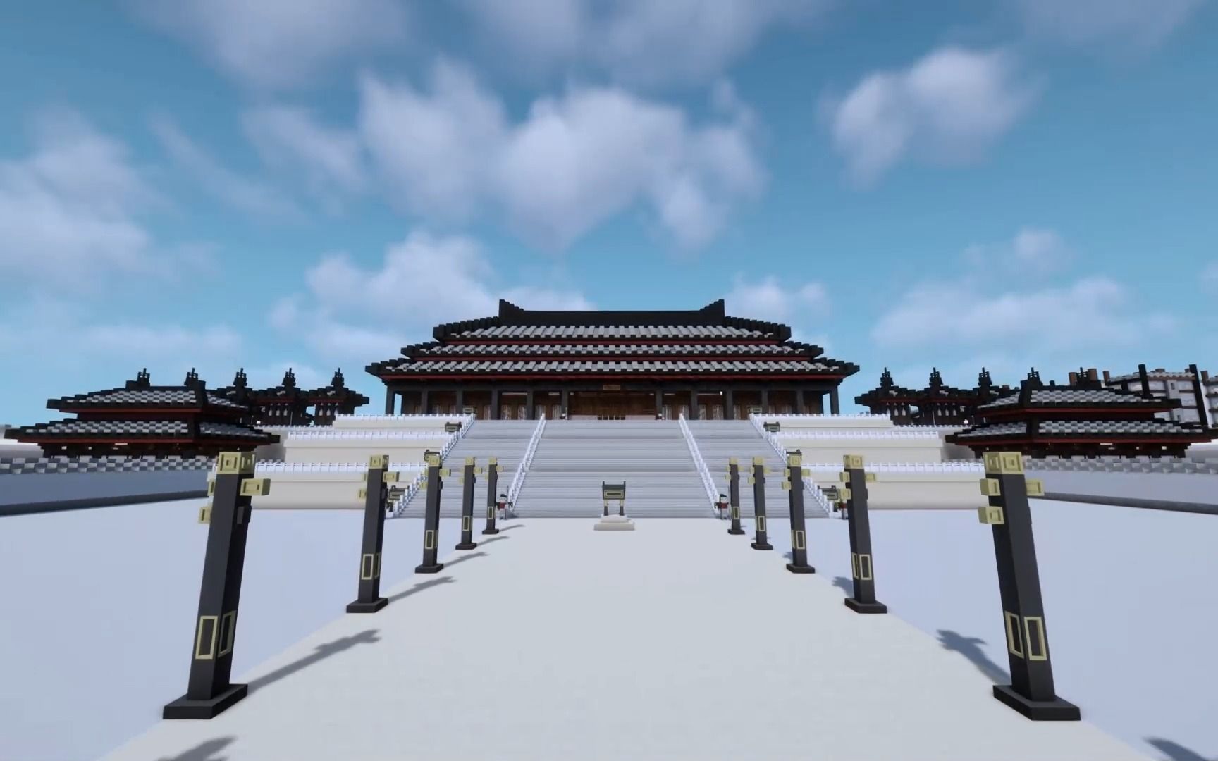 天下归一殿示例[三代承天宫][我的世界]