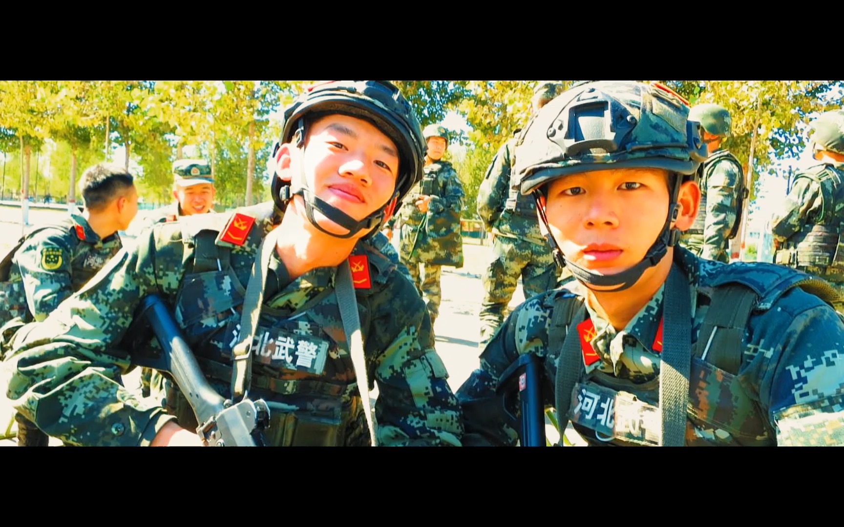 青春里最闪耀的,就是我们穿军装的样子!