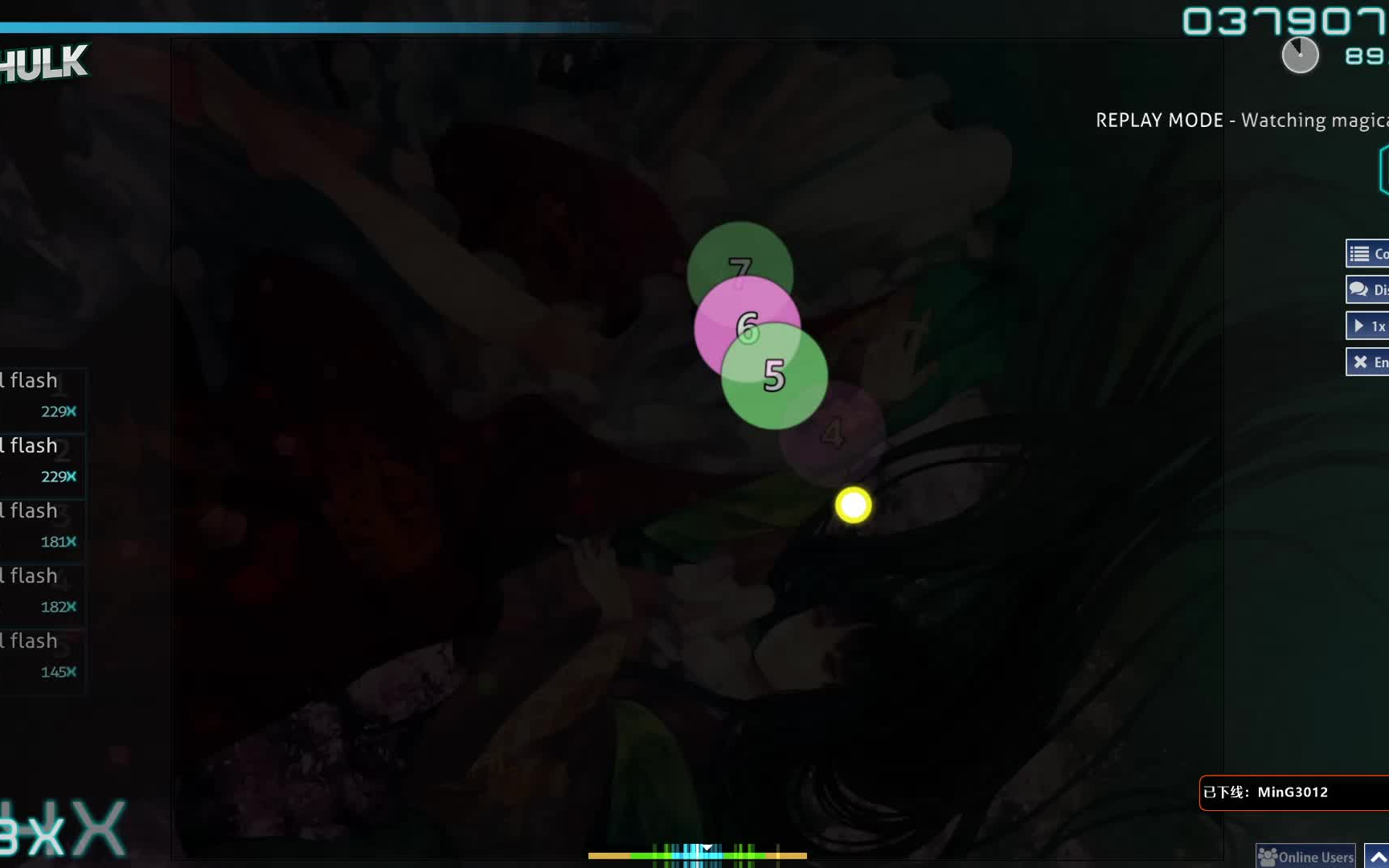 [图]osu!竹取飞翔 Rin-【Eientewi set 12 B ~ Flight in the Bamboo Cutter】