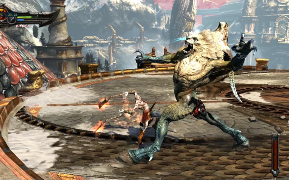 rpcs3ps3模拟器i510400f模拟战神升天帧数测试4