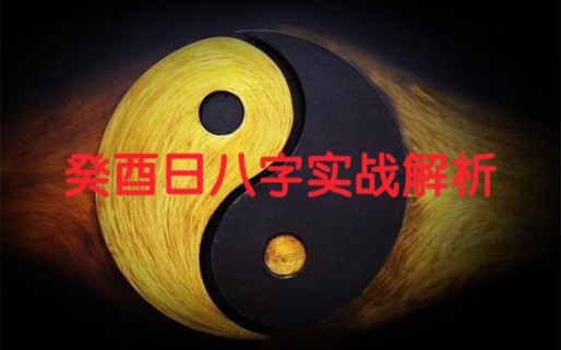 癸酉日八字解析,实战案例更新.哔哩哔哩bilibili