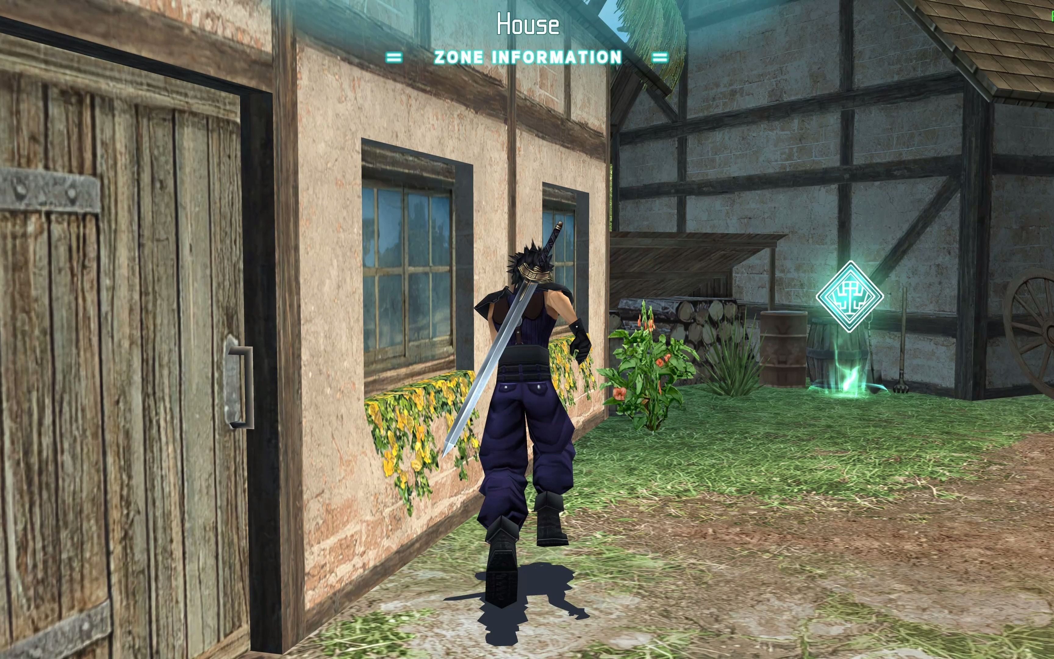 《最终幻想7核心危机》高清贴图重制 pc4k60fps|ppsspp 1.3.