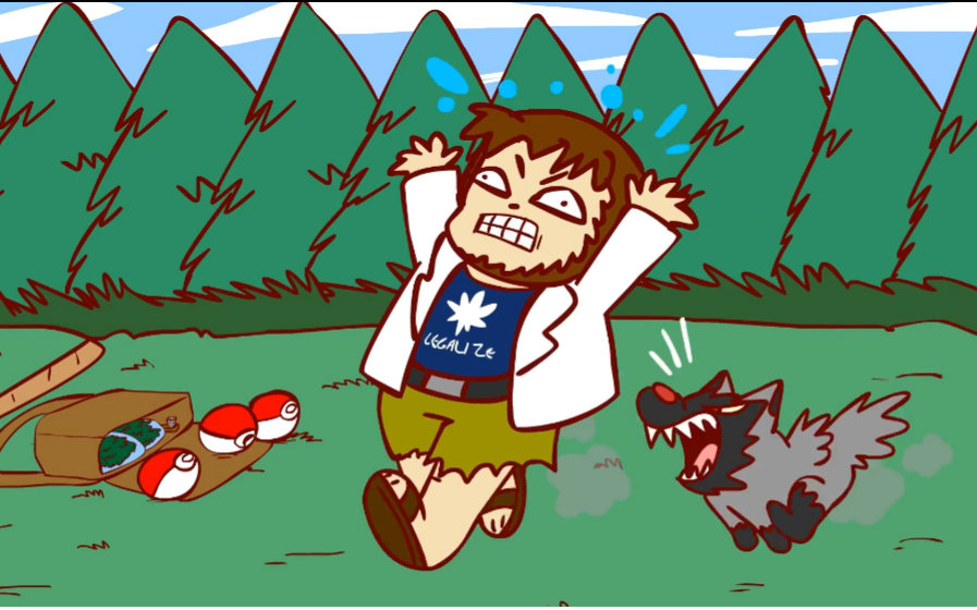 污爆笑口袋妖怪红宝石复刻粉丝自制动画很黄很暴力第一集