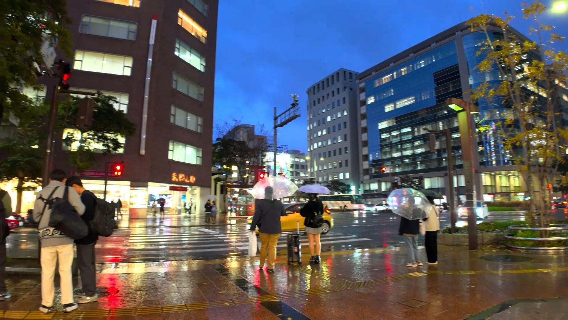 福岡天神周邊以室內步行(雨天)2024年1月10日下午5:46