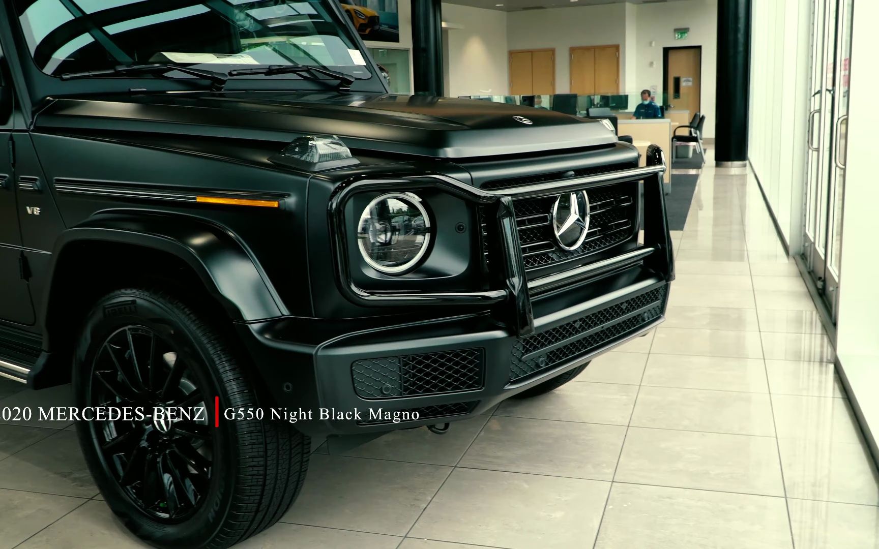 2020 mercedes g550 amg g wagon night black magno walkaround