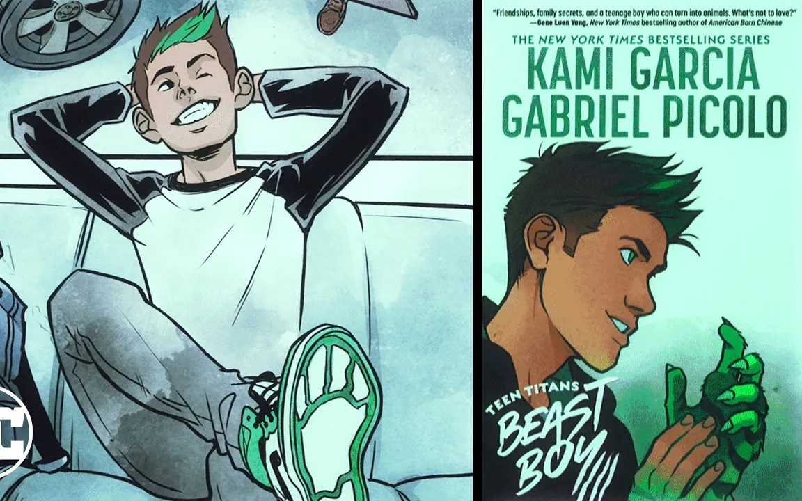 【dc/熟肉】《少年泰坦:野兽小子》图像小说宣传