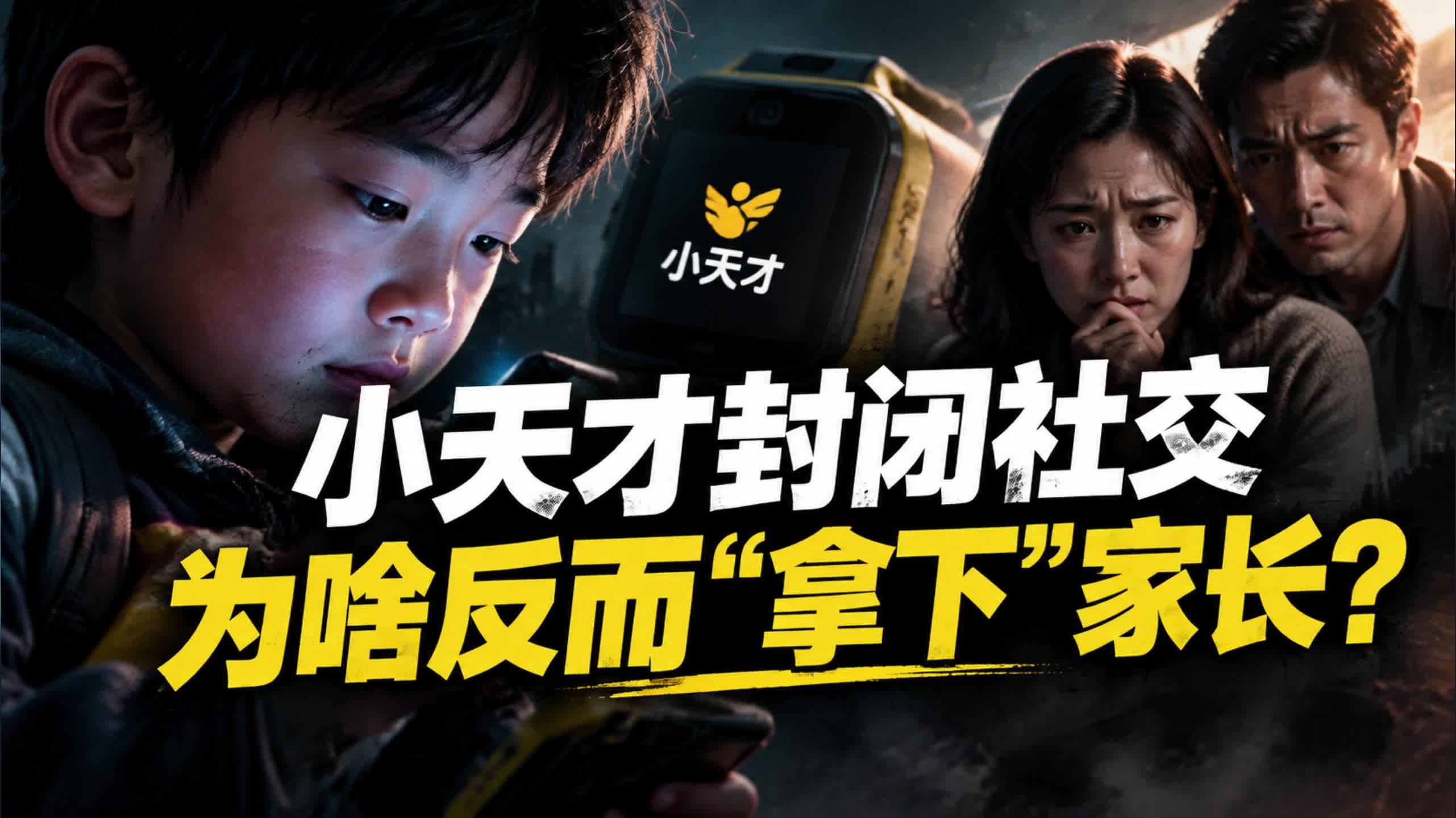 小天才封闭社交为啥反而“拿下”家长？