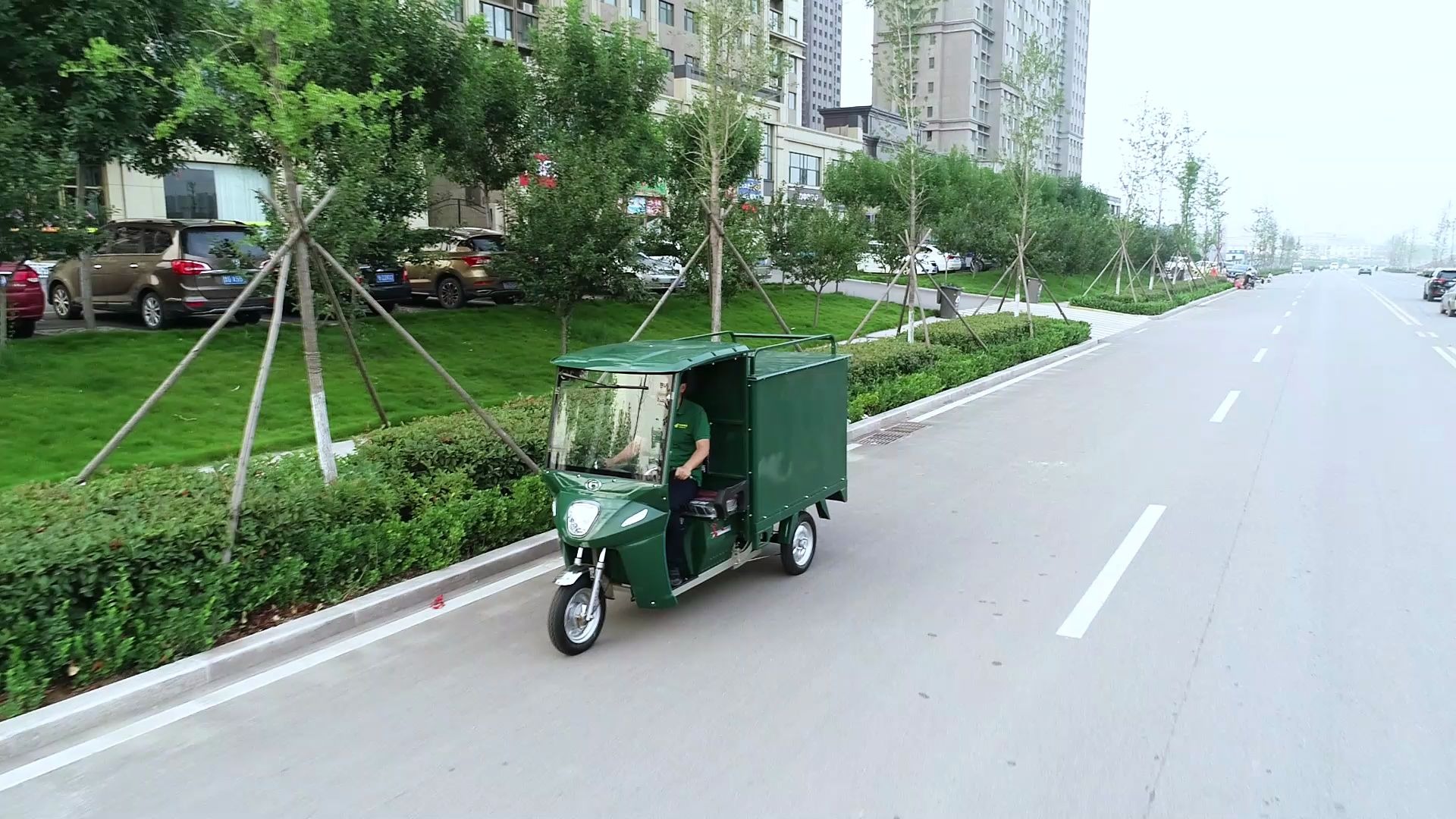 lovolecommercetricycle雷沃五星邮政快递三轮车