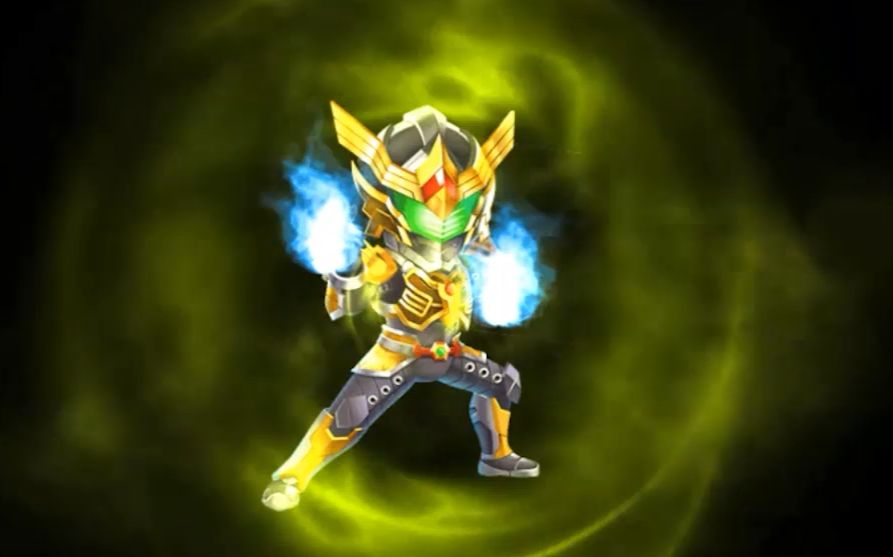 极速游戏解说 铠甲勇士英雄捕将铠甲,金黄色形态皇蜂将阿罗伊!