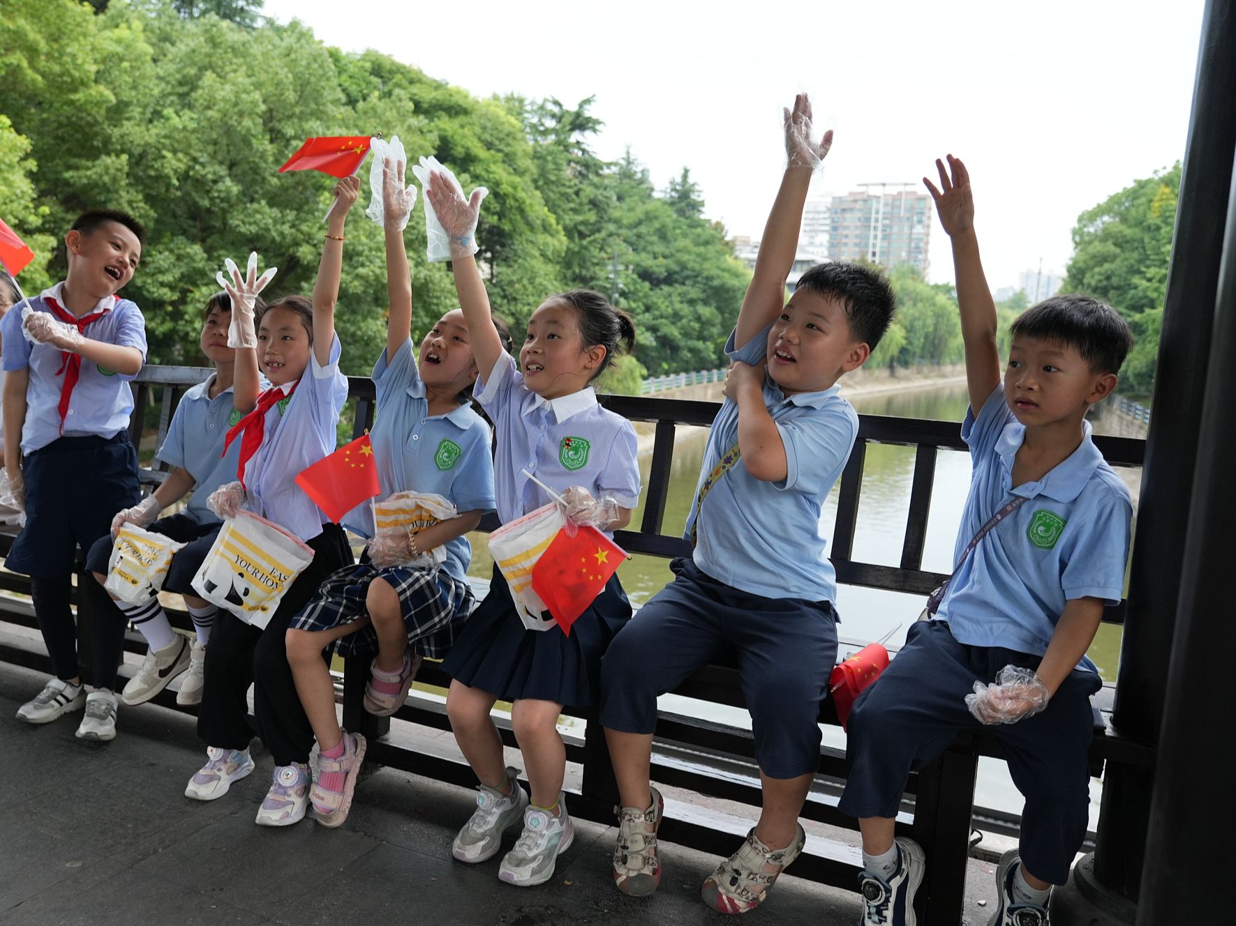 杭州京都小学 运河少年在行动