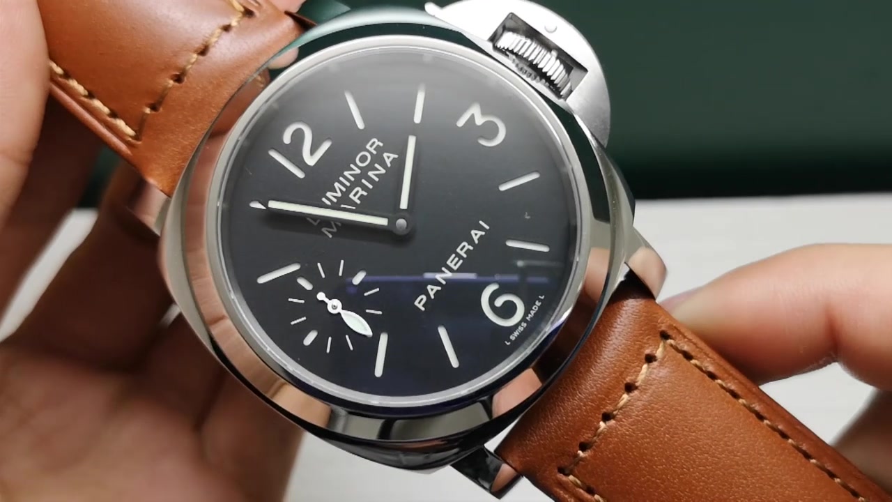 沛纳海111海鸥6497手动机芯沛纳海经典款手表