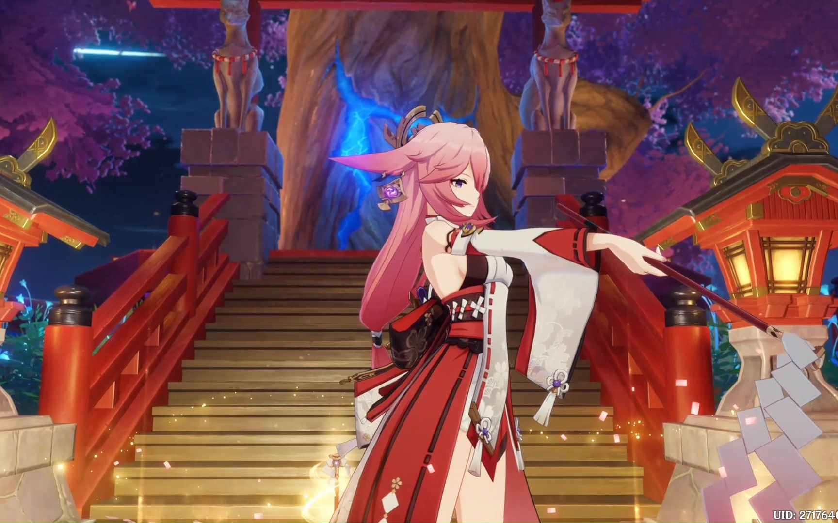 原神八重神子传说任务-百鬼夜行