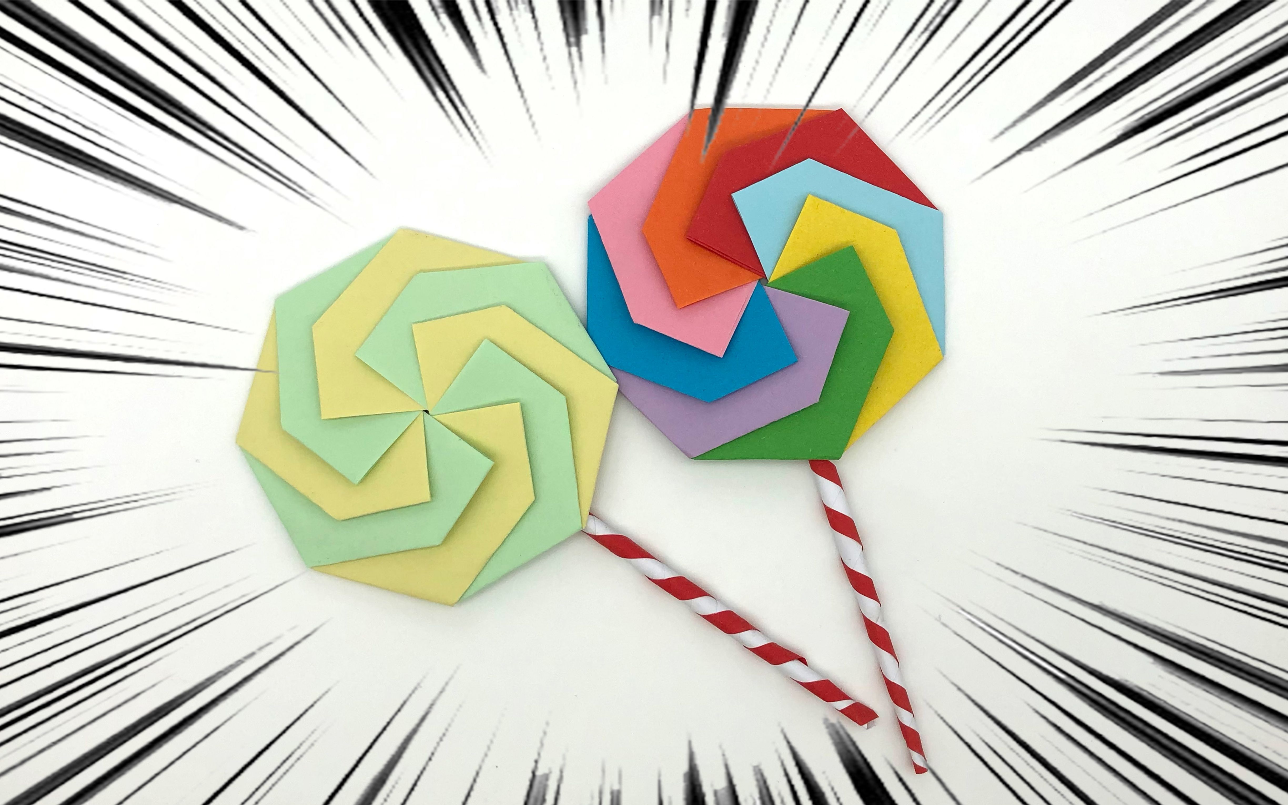 圣诞节立体糖果折纸图片