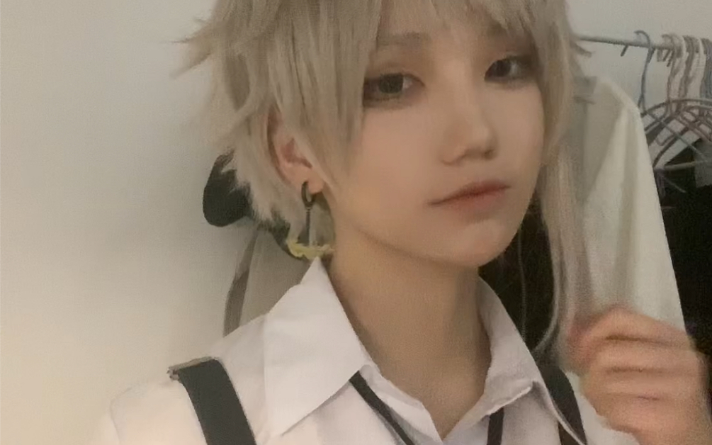 【中岛敦cos】玩头发玩头发