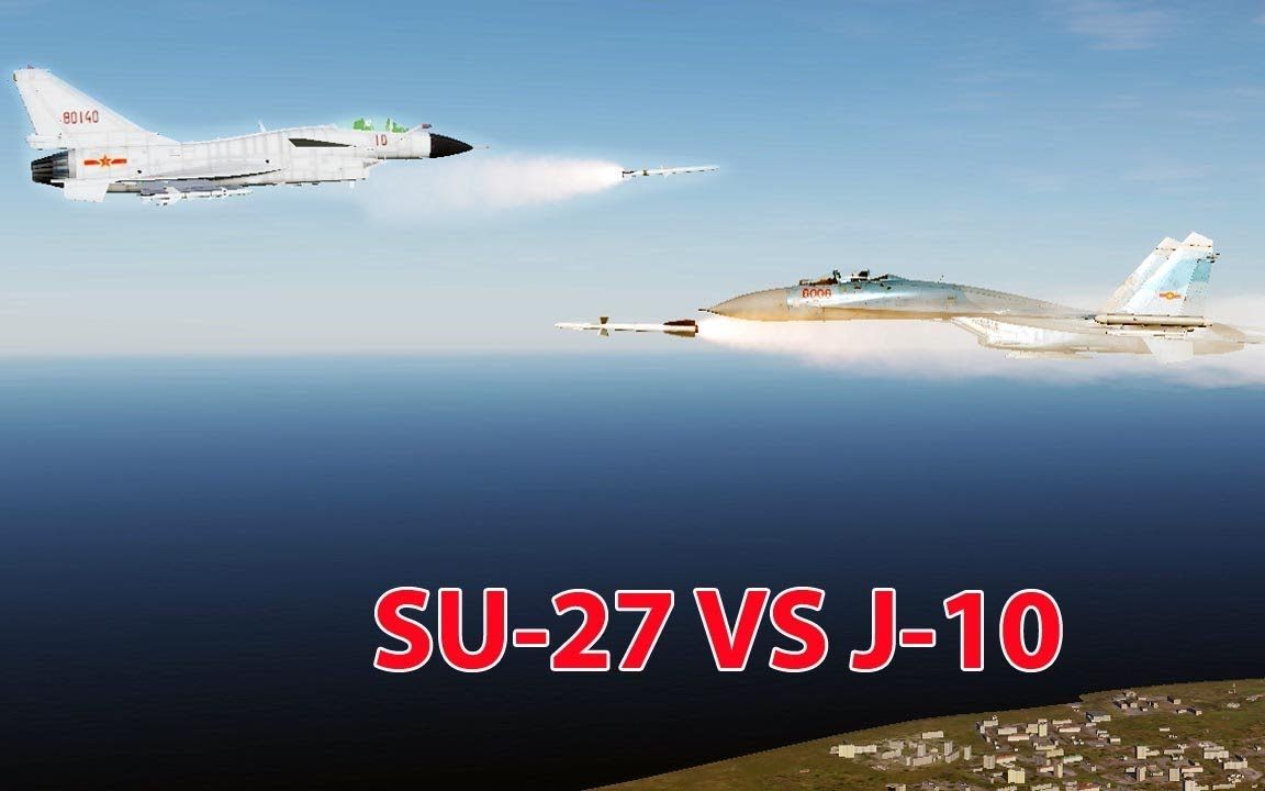 [图]DCS SU-27 Việt Nam vs J-10 Trung Quốc (Su-27SK vs Chengdu J-10)