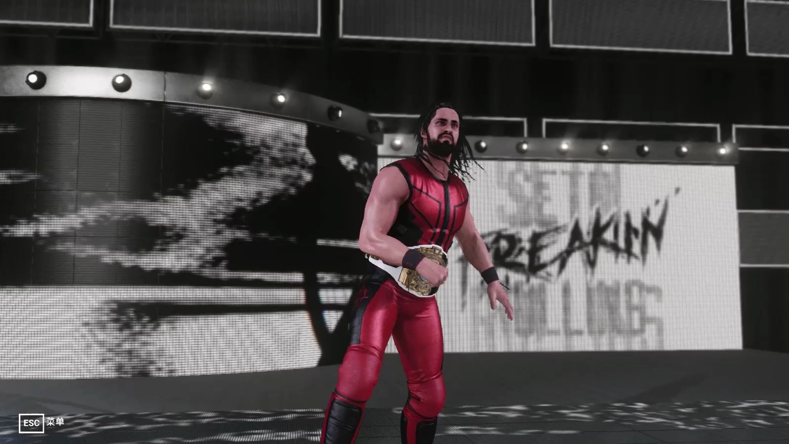 wwe2k19系列 赛斯vs送葬者