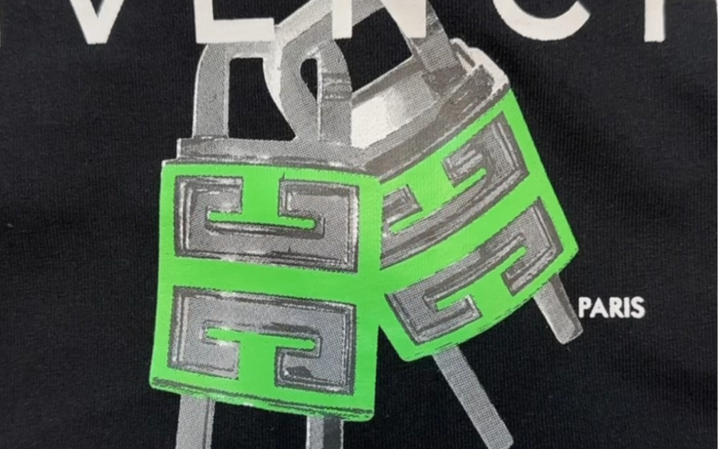 纪梵希爱情锁t恤 开箱