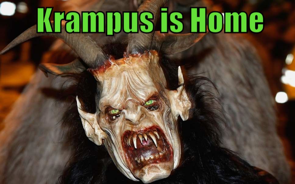 [图]专吃熊孩子的德国民间传说怪物 恐怖游戏【Krampus is Home】正式版