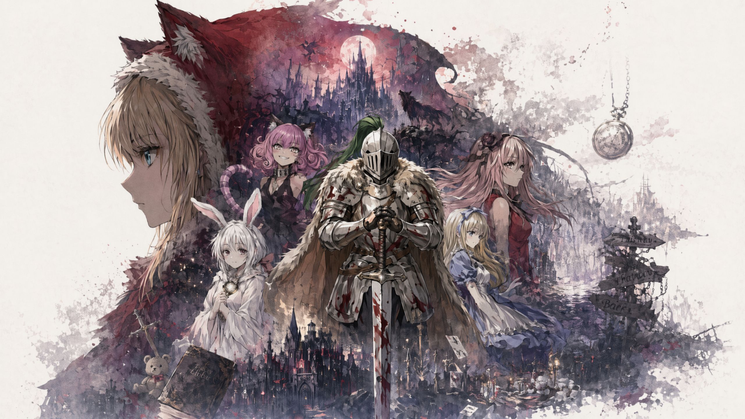 【BlackSouls2 动画大电影】为这疯狂的舞台，呼唤爱的谢幕
