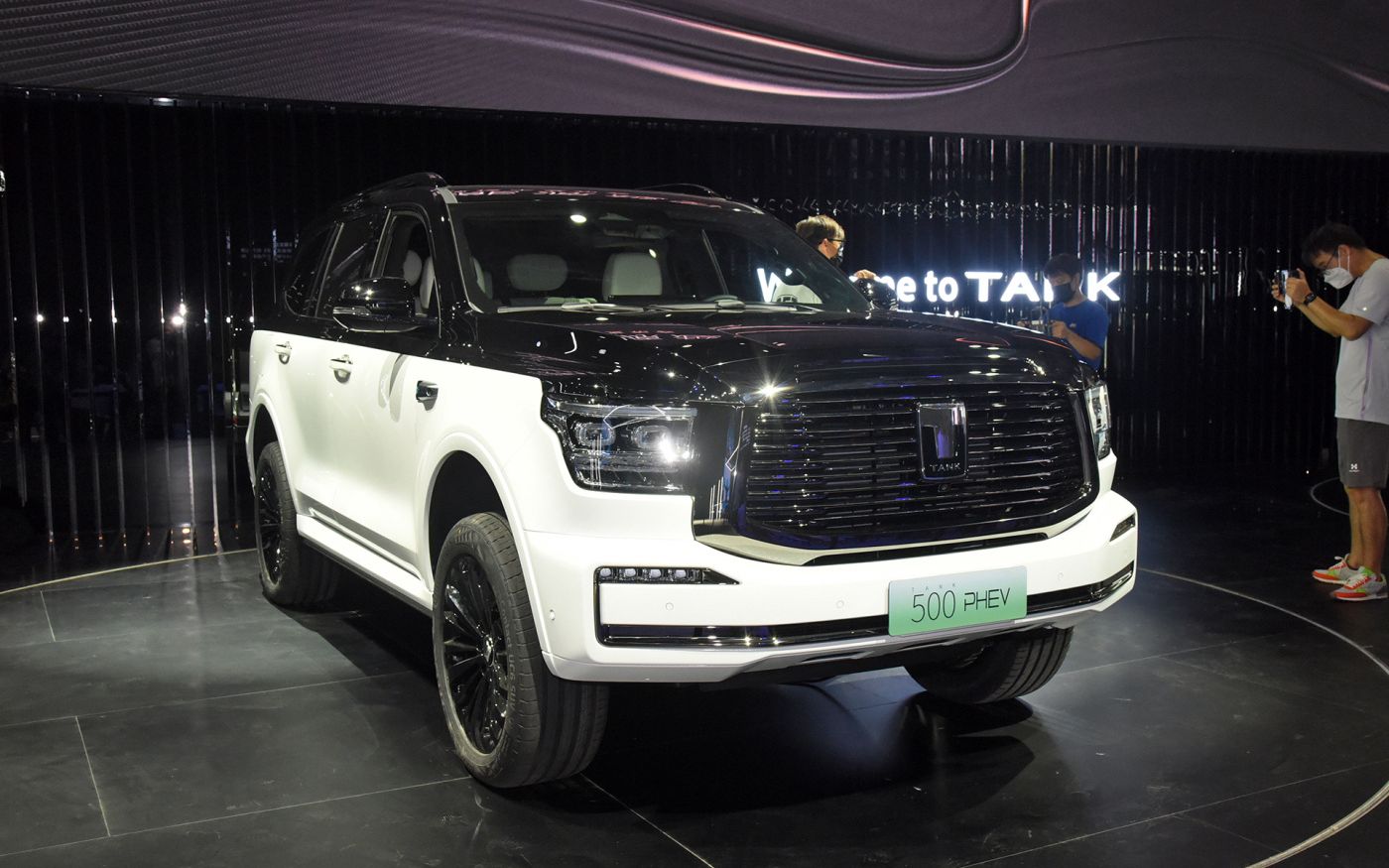 坦克500phev在广州车展亮相